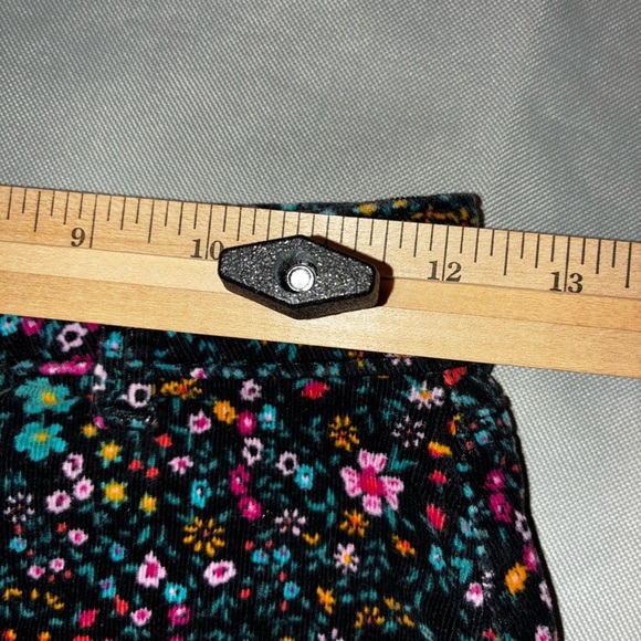 SO Corduroy Floral Girls Mini Skirt 10 Wildflowers - Picture 6 of 7